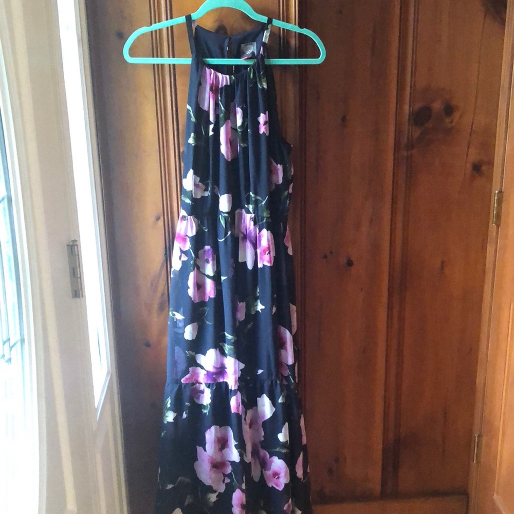 Spring floral dress